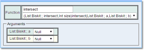 intersectList