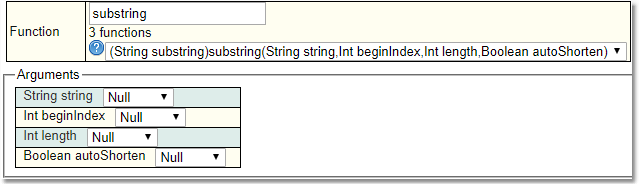 substring